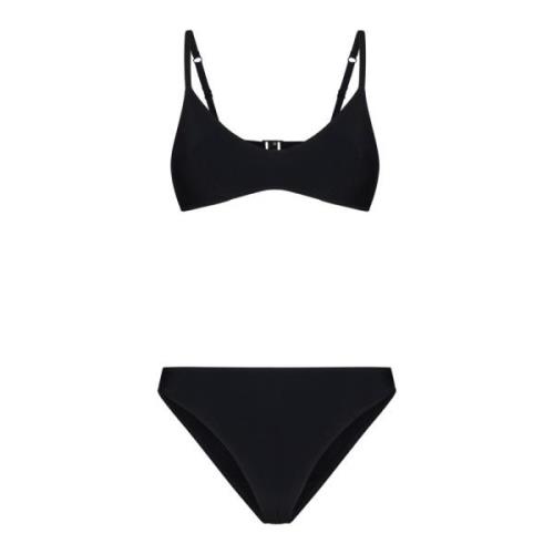 Svart Sjø Bikini V-Hals