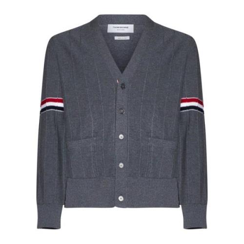 RWB Stripet V-hals Cardigan Sweaters