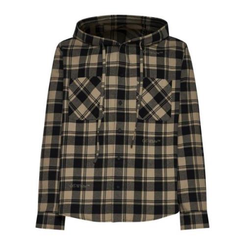 Flannel Hooded Shirt