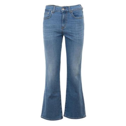 Høy Midje Bootcut Jeans