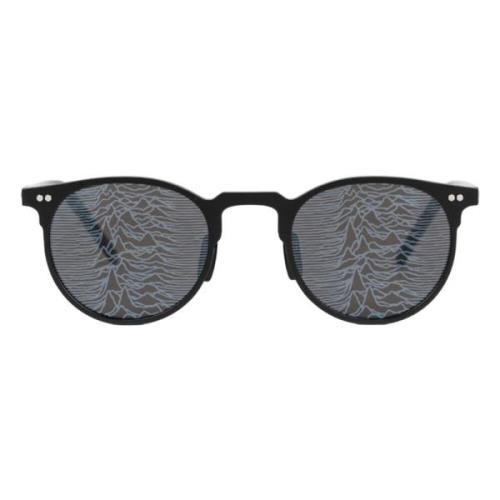 Svarte solbriller med stil P24Jd012