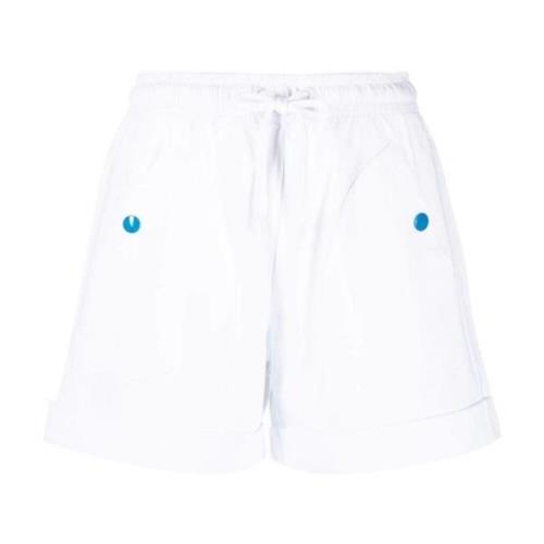 Høy midje perle Bermuda shorts