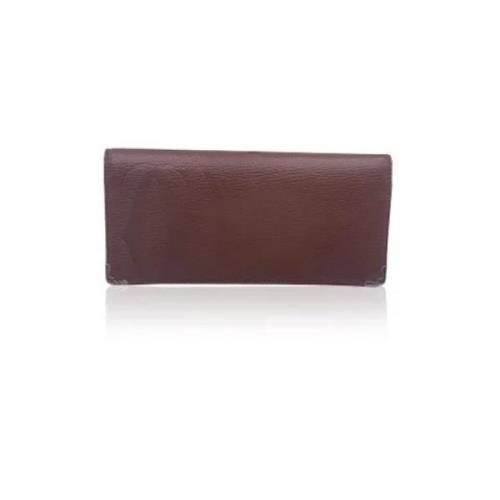 Pre-owned Leather wallets