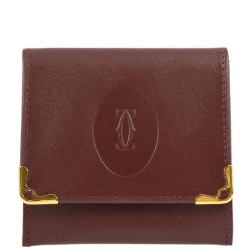 Pre-owned Leather wallets