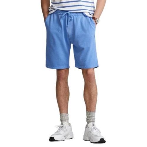 Lyseblå French Terry Shorts