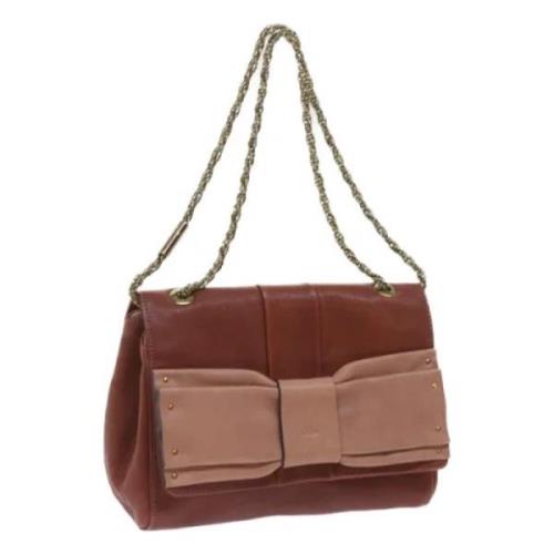 Pre-owned Leather shoulder-bags