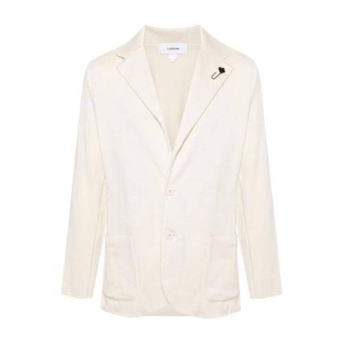 Hvit Herre Blazer