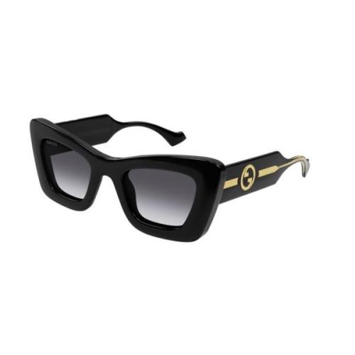 Svart Grå Solbriller Gg1552S 001