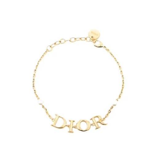 Pre-owned Gull Metal Dior armband