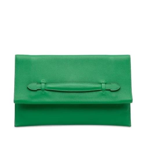 Pre-owned Leather clutches