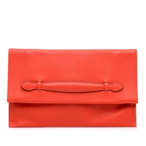 Pre-owned Leather clutches