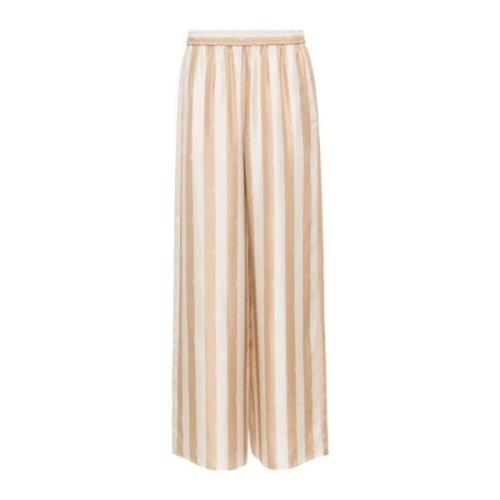 Silke Twill Wide Leg Bukser