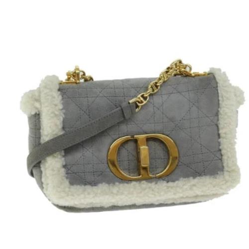 Pre-owned Suede dior-bags