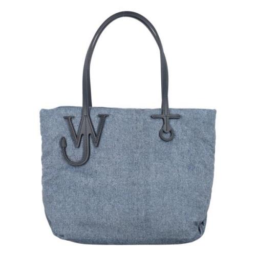 Blått Anker Denim Tote Bag