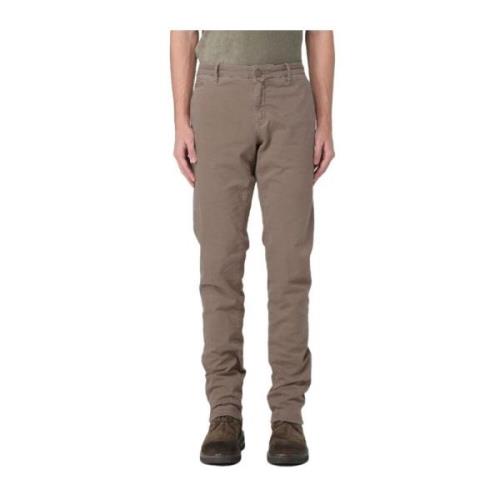 Slim Fit Hasselnøtt Chino Bukser