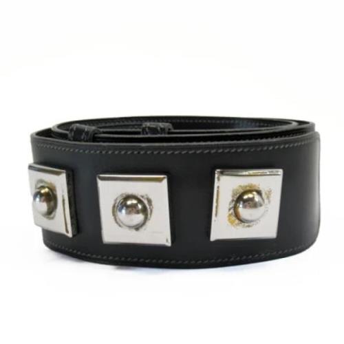 Pre-owned Leather belts