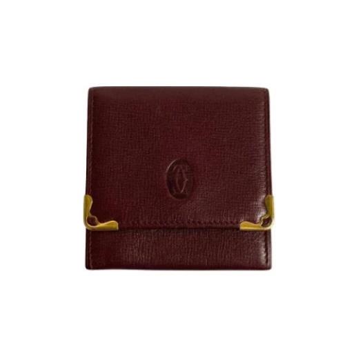 Pre-owned Leather wallets