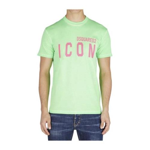 Icon - Verde Bomull T-skjorte