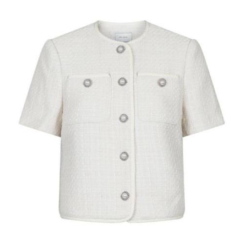 Boucle Jakke - Off White