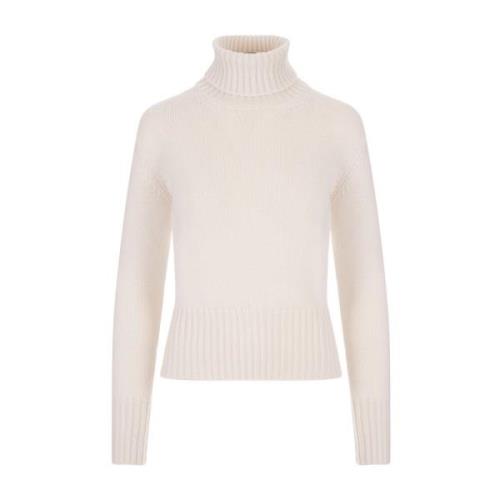 Kashmir Turtleneck Genser Hvit