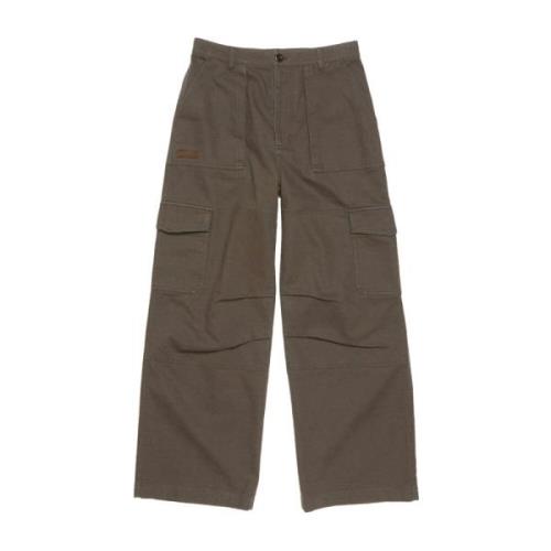 Khaki Cargo Twill Bukser