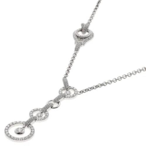 Pre-owned White Gold necklaces