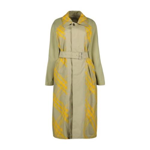 Reversibel Rutete Trenchcoat