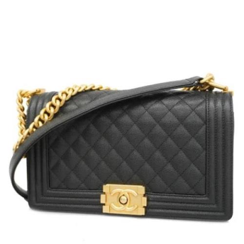 Pre-owned Leather chanel-bags