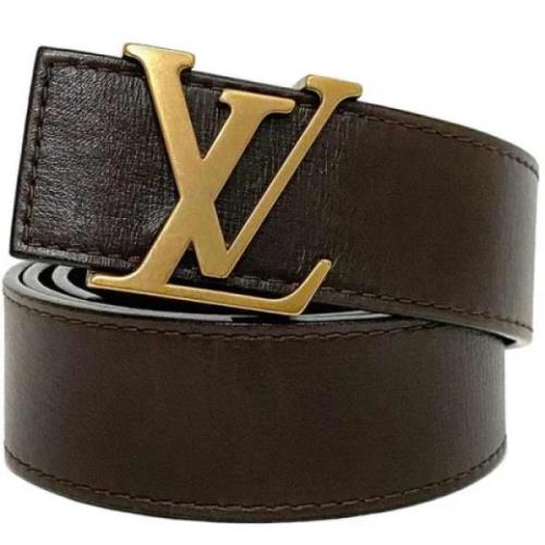 Pre-owned Leather belts