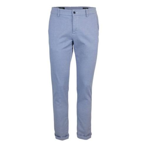 Blå Slim Fit Chino Bukser