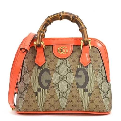 Pre-owned Fabric gucci-bags