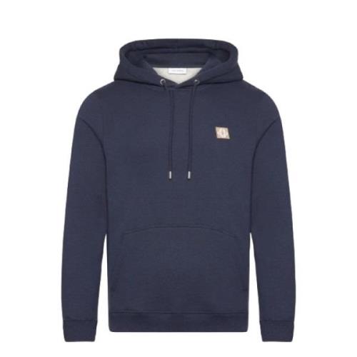 Blå Logo Hoodie 2.0