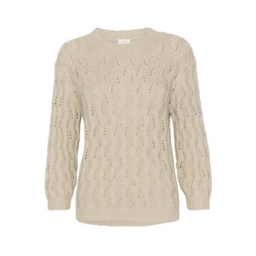 Strikket Pullover Sweater