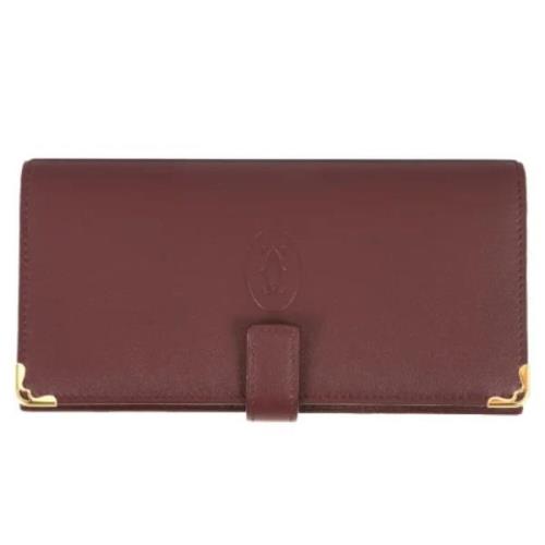 Pre-owned Leather wallets