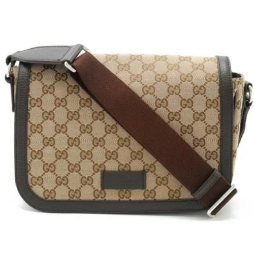 Pre-owned Canvas gucci-bags