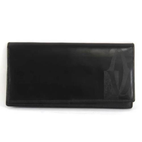 Pre-owned Leather wallets