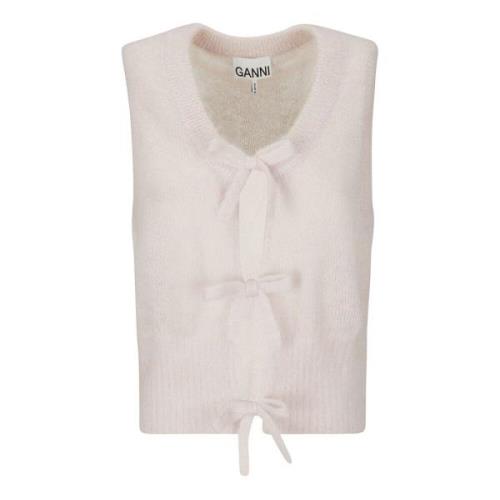 Mohair Tie String Vest