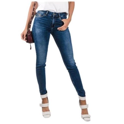 Divine Skinny Denim i Faded Blue