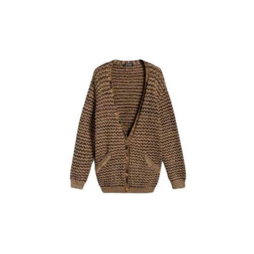 Jacquard Cardigan med knappelukking