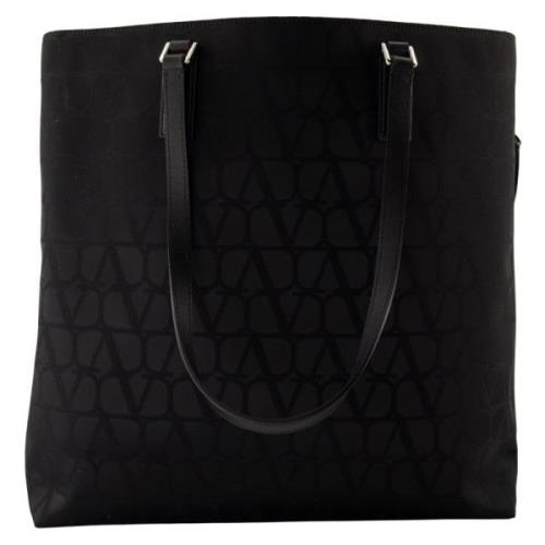 Ikonografisk nylon tote bag