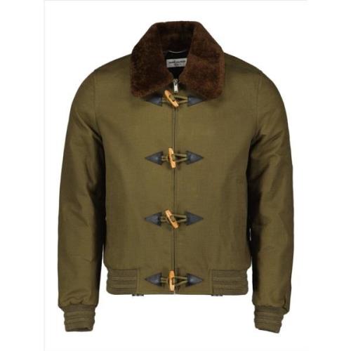 Shearling Krage Bomberjakke