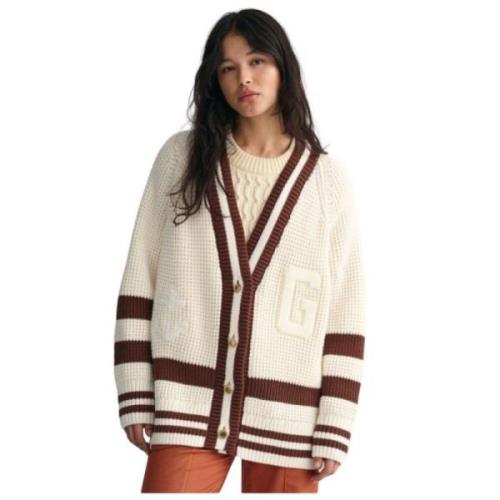 Oversized Teksturert Cardigan