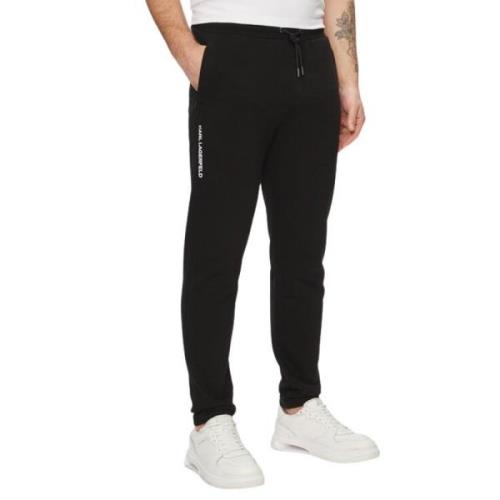 Svart Joggebukse Regular Fit