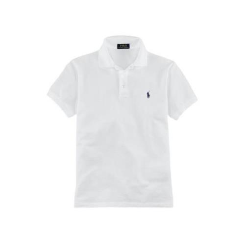 Slim Fit Bomull Polo Skjorte