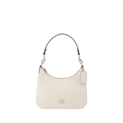 Konvertibel Crossbody Veske - Lær - Beige