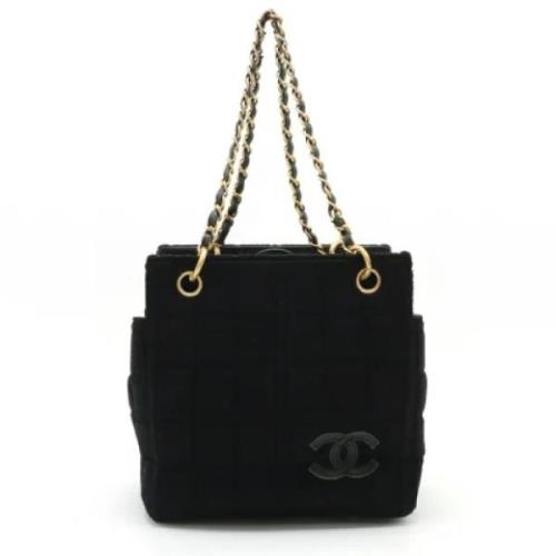 Pre-owned Cotton chanel-bags