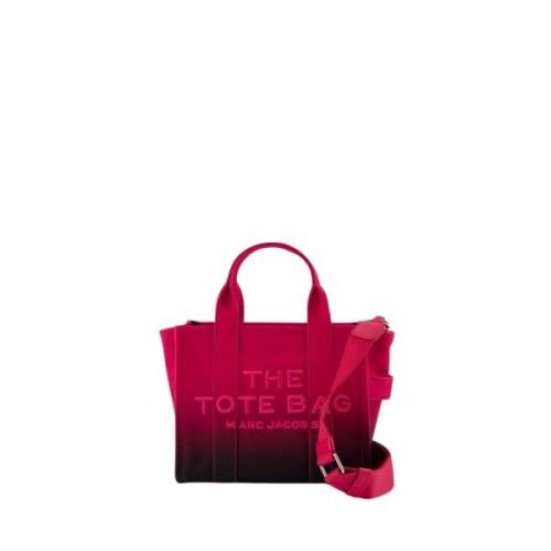 Bomull Tote Bag Svart/Rosa