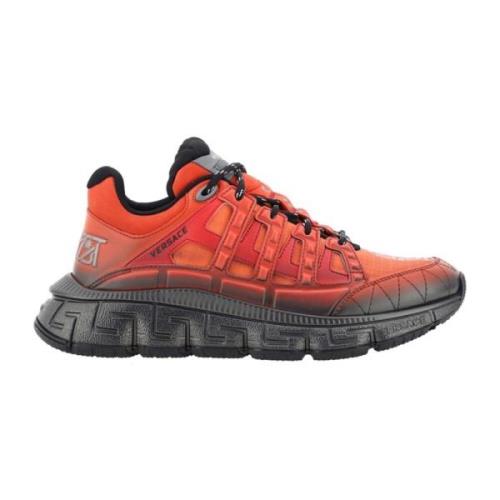 Oransje Sneakers Aw20 Stoff Gummi