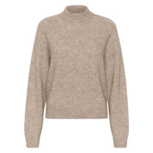 Koselig Pullover - Varm Sand Melange