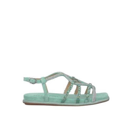 Glitrende Flat Sandal